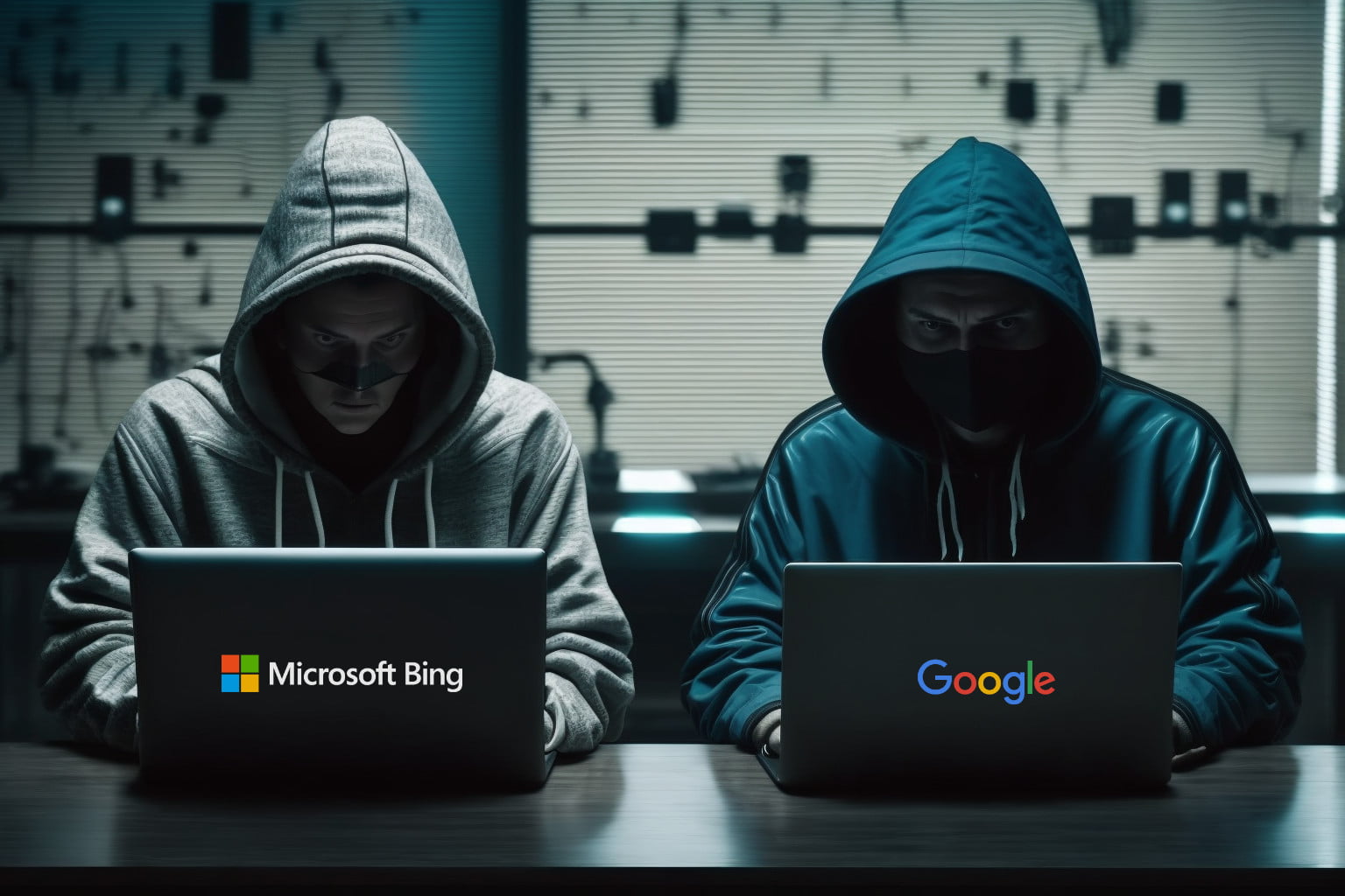 Microsoft Bing versus Google