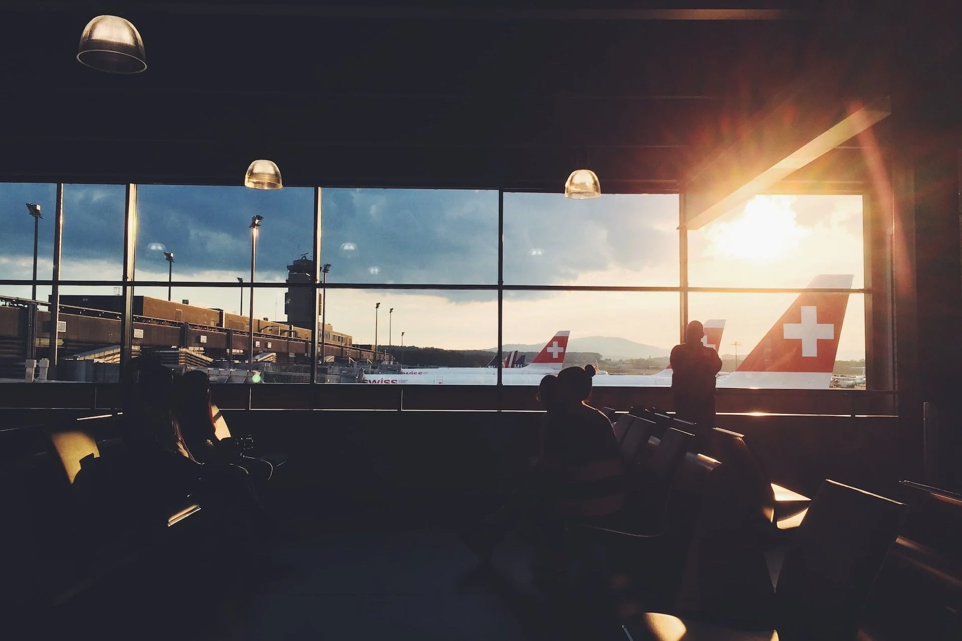 Futuristic Zurich Airport