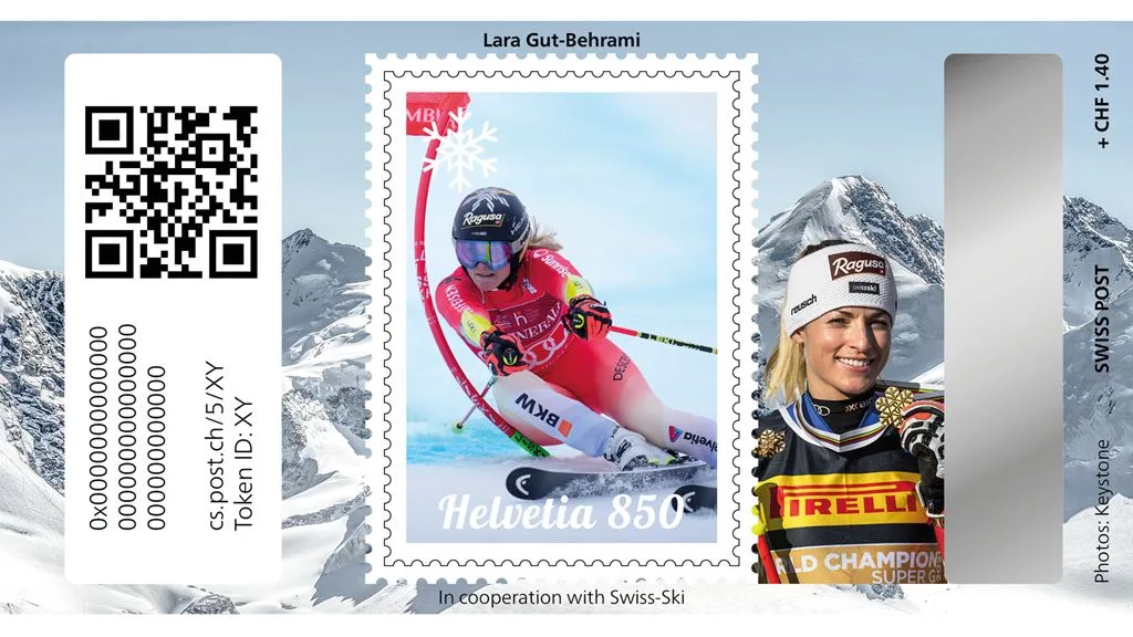 Swiss Crypto Stamp 5.0 Lara Gut-Berahmi