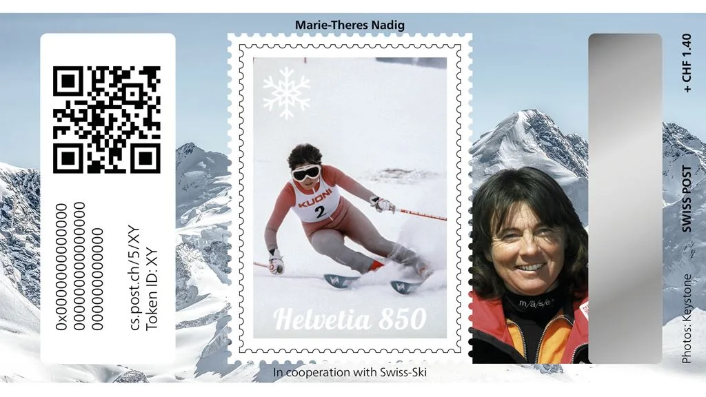 Swiss Crypto Stamp 5.0 Marie-Theres Nadig